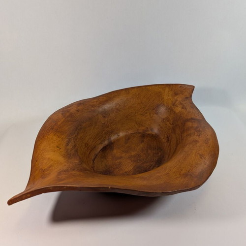 Large decorative ceramic bowl used 44x30x10cm