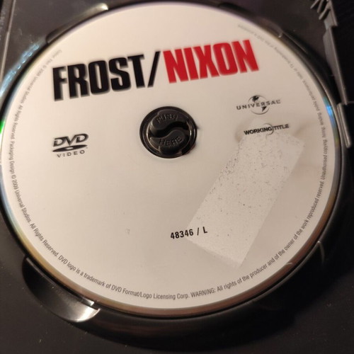 Frost Nixon DVD used, drama social movie with subtitles