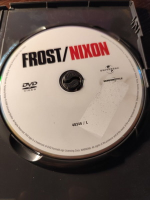 Frost Nixon DVD used, drama social movie with subtitles