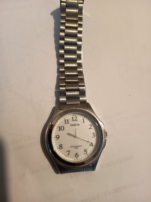 Casio Japan battery watch, silver