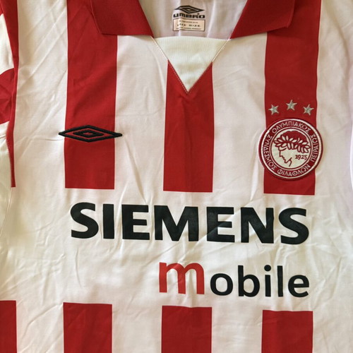 Olympiacos 2004-05 Umbro Djordjevic #11 Limited Edition Jersey like new