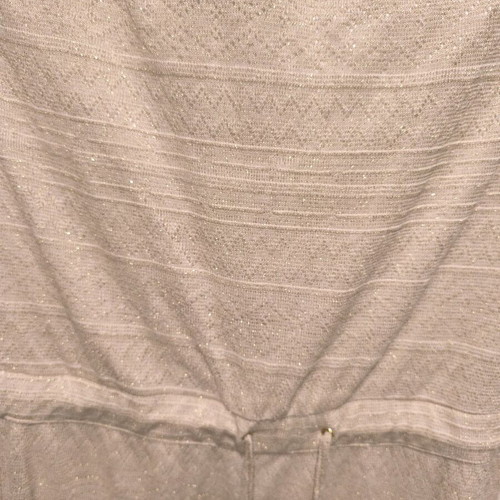 Maxi summer dress BSB beige like new with gold glitter