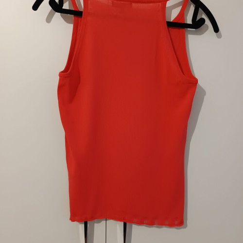 Julia Bergovich sleeveless top like new, red, size S-M