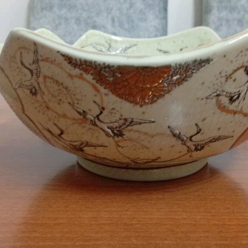 Satsuma fontaniera used, height 11cm, diameter 25cm