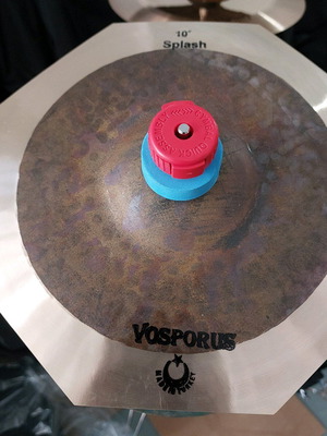 Splash 10" Turkey hammered handmade 8 corner cymbal new