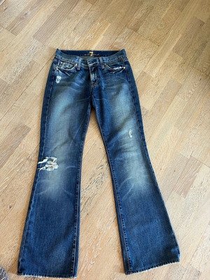 Seven jeans like new, size 27, blue