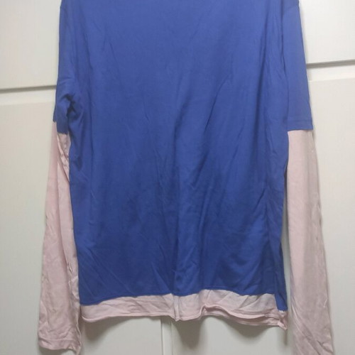 D&G Dolce and Gabbana long sleeve shirt like new, blue and pink, XXL