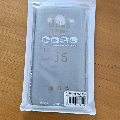 Samsung J5 case new transparent