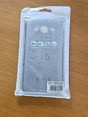 Samsung J5 case new transparent