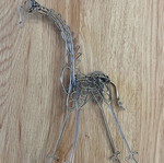 Wire decorative giraffe like new