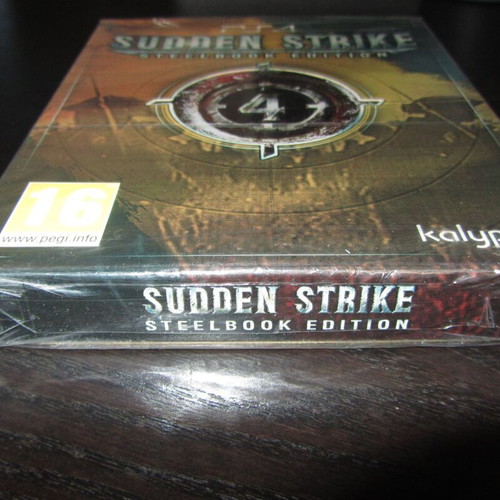 Sudden Strike 4 Steelbook Edition Sony PS4 new sealed