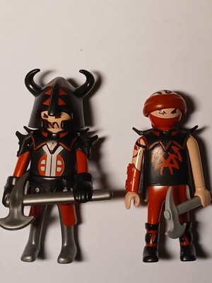 Playmobil Samurai μεταχειρισμένες φιγούρες, σετ 6 τεμαχίων