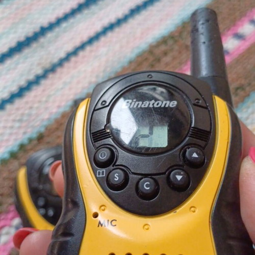 Walkie talkie Binatone latitude100 used with slight wear