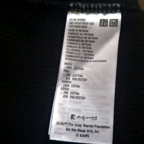 Andy Warhol sweatshirt new, size M, black