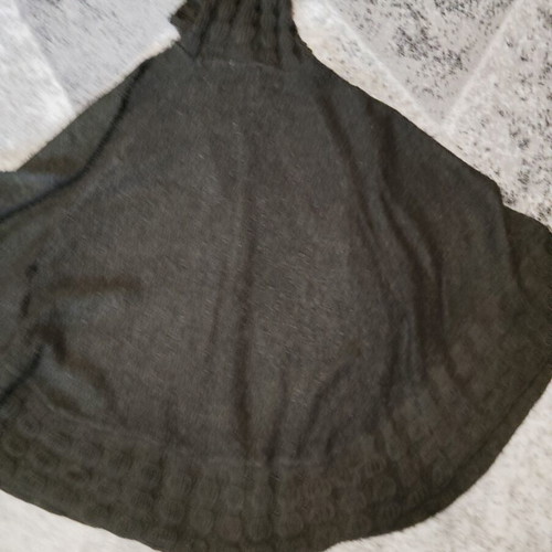 Dark brown women's poncho new