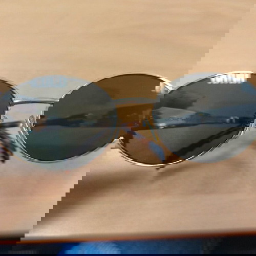 Γυαλιά ηλίου Celine Triomphe καινούργια, χρυσός σκελετός, πράσινοι φακοί