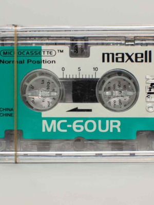 Κασέτα Maxell MC-60UR για δημοσιογραφικό κασετόφωνο καινούργια