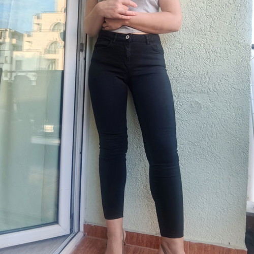 Zara black skinny jeans