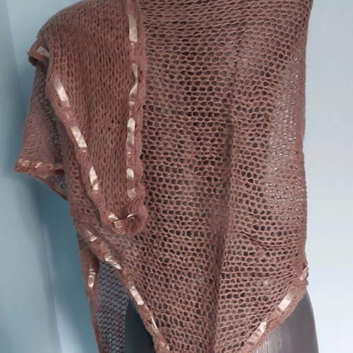Bon'a Parte designer scarf like new, pink