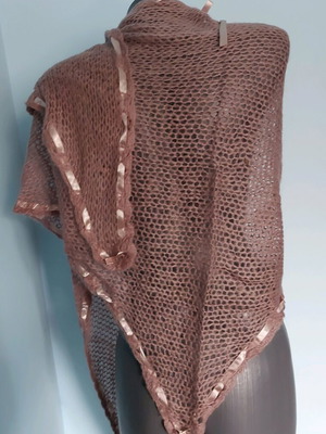 Bon'a Parte designer scarf like new, pink