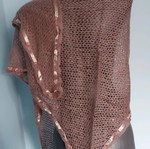Bon'a Parte designer scarf like new, pink