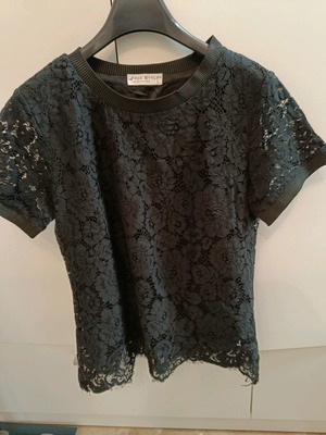 Free Style women's lace blouse used, size L, black