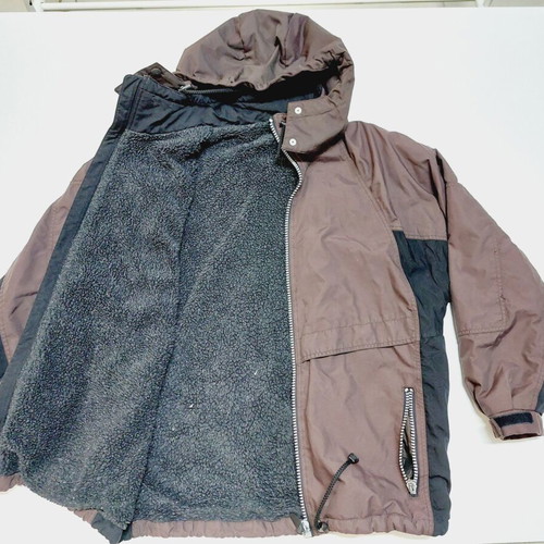 Vintage winter jacket Large like new, brown