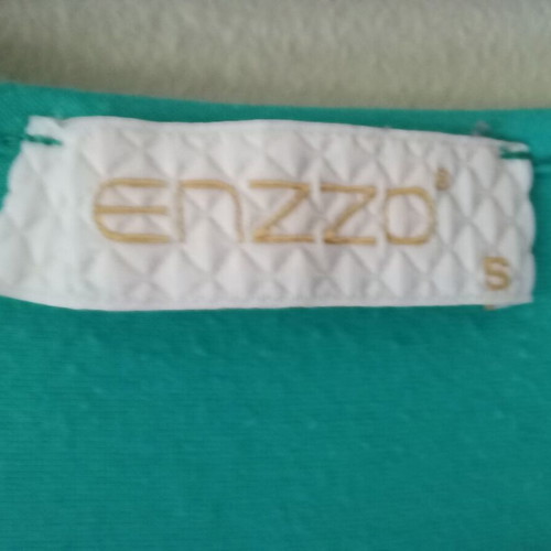 Summer blouse Enzzo used, turquoise, size S