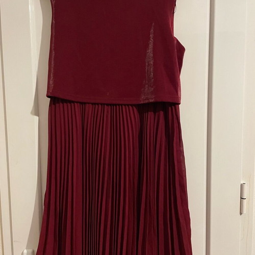 Deal pleated occasion dress XXL like new