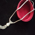 Gianniotiko silver 925 necklace used, 32 g