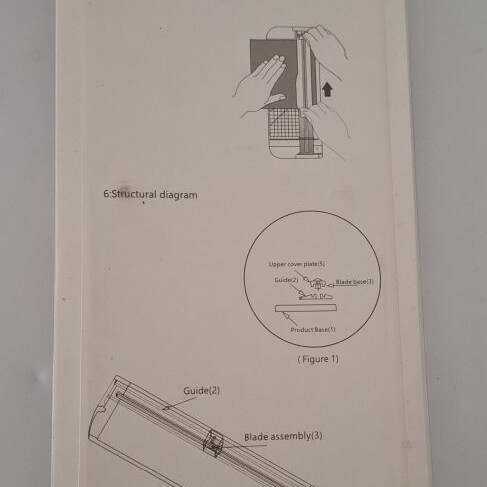Paper Cutter A4 with Cutting Guide new, sealed