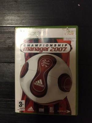 Championship Manager 2007 Xbox 360 used