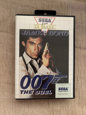 James Bond 007 The Duel Sega Master System game, complete