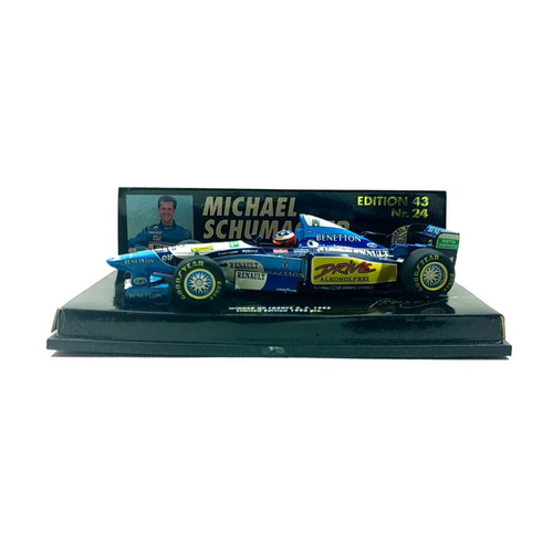 Minichamps 1:43 Benetton Renault B195 Michael Schumacher model car