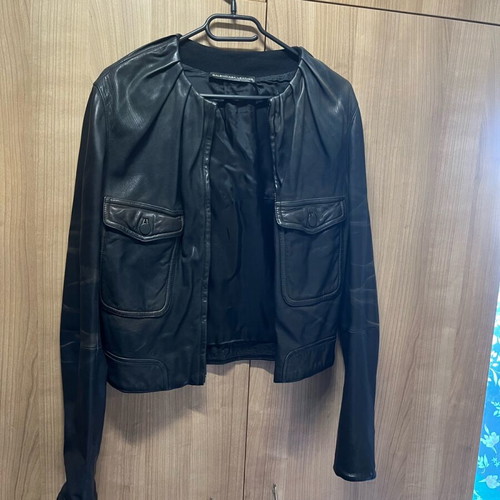 Balenciaga women's leather jacket like new