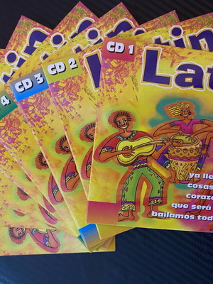 CD πακέτο Latin music καινούργιο, συλλογή 8 CD