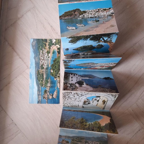 Epirus Parga postcards used