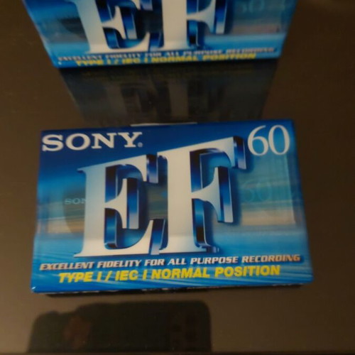 Sony EF 60 Type 1 audio cassettes new