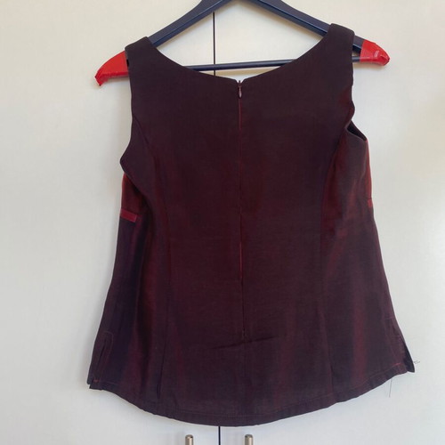 Vintage Y2K suit set burgundy skirt top jacket like new