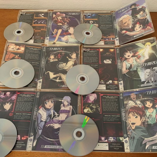 The Third DVD collector's set with 3 Pincil Boards and 6 Artbooks like new