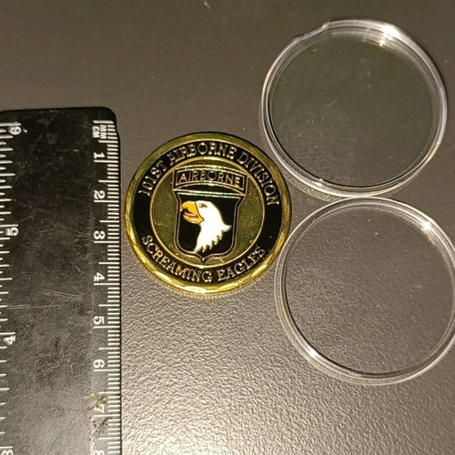 101st Airborne Division Screaming Eagles commemorative coin like new