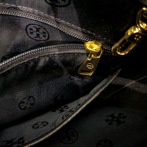Tory Burch Tote bag used, large, blue