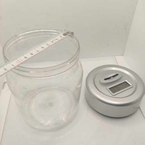 Automatic digital coin counter piggy bank like new
