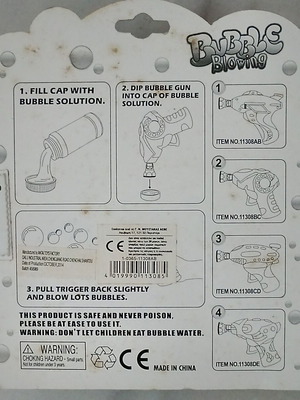 Bubble Gun new, in original box