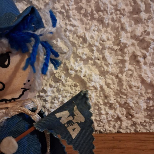 Vintage New Democracy Collectible Doll like new with historic torch emblem