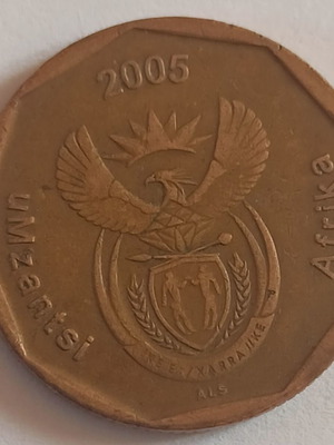 Νόμισμα South Africa 50 cents 2005 μεταχειρισμένο