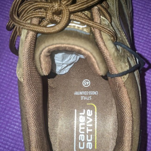 Camel Active Cross Country sneakers new, waterproof, beige brown