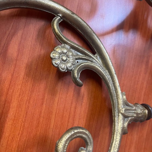 Bronze wall lights used, set of 4 pieces
