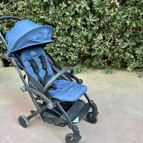 Bumprider Connect 3 twin strollers like new, pack of 2, pink and blue