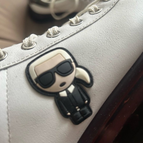 Karl Lagerfeld women's sneakers like new, size 39, white